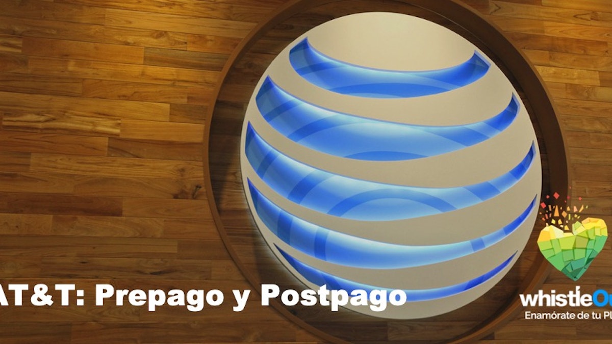 Planes At T Prepago Y Pospago Whistleout
