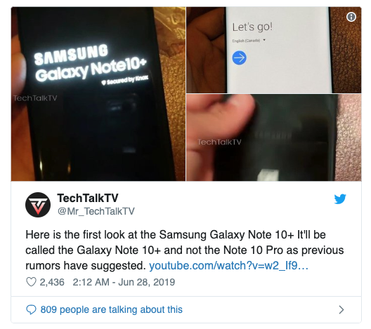 Galaxy Note 10 imagenes filtradas Galaxy Note 10 imagenes filtradas