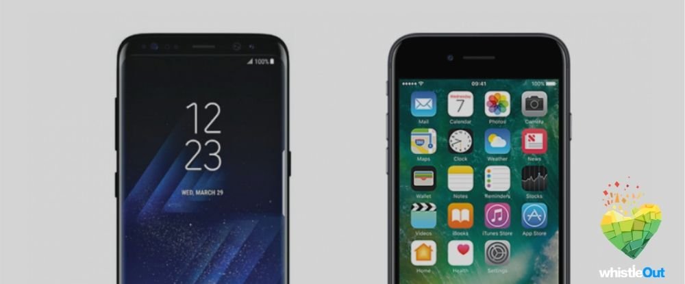 iPhone 7 vs Samsung Galaxy S8 iPhone 7 vs Samsung Galaxy S8