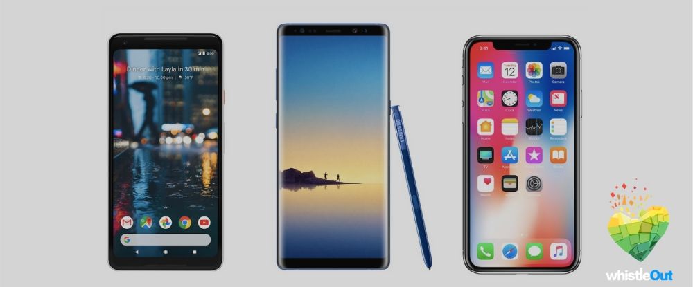 Pixe 2XL vs Note8 vs iPhone X Pixe 2XL vs Note8 vs iPhone X