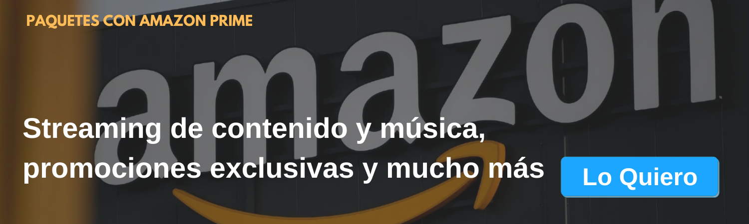 Totalplay paquetes con Amazon incluido